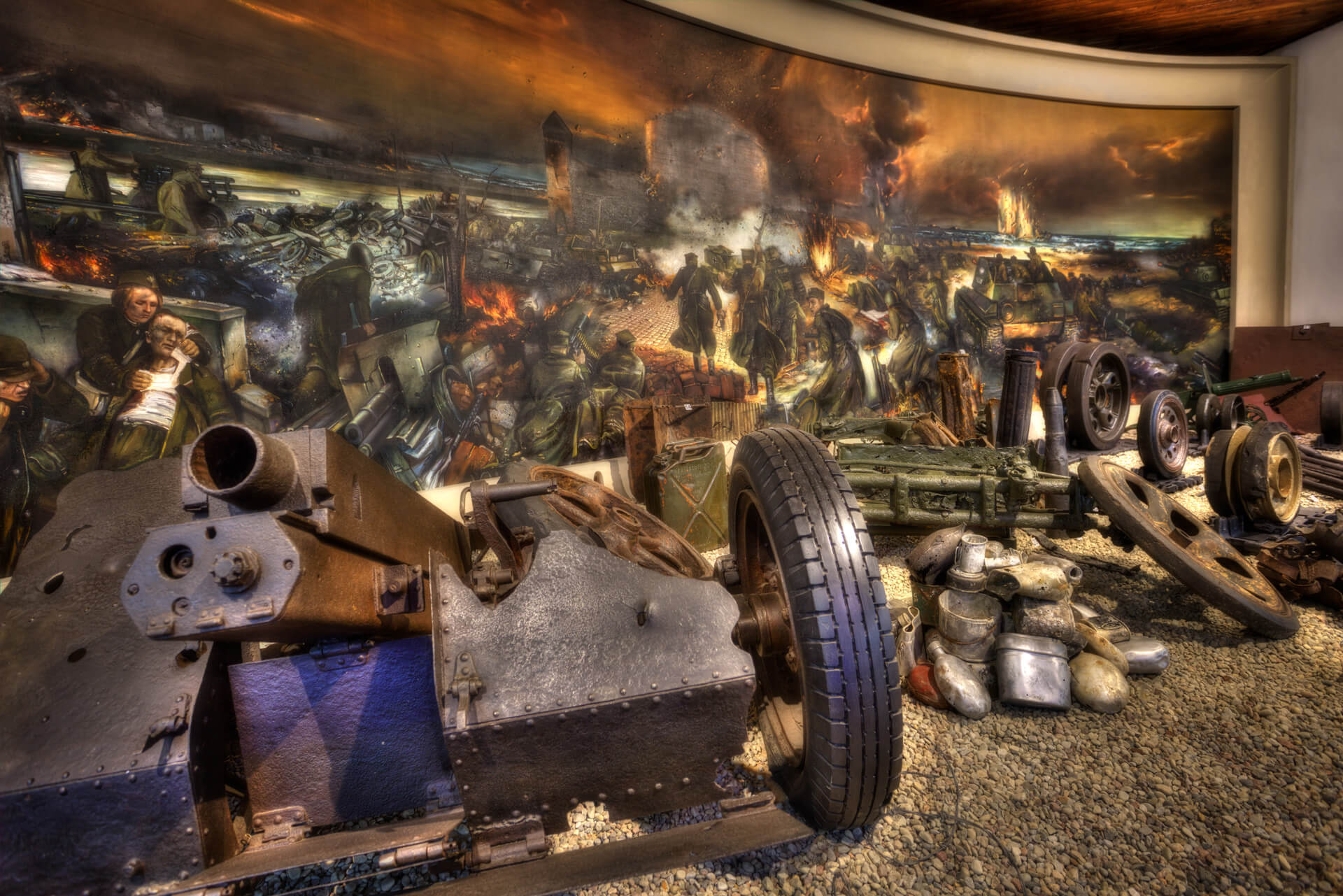 Muzeum Oręża Polskiego w Kołobrzegu, sala boju o Kołobrzeg